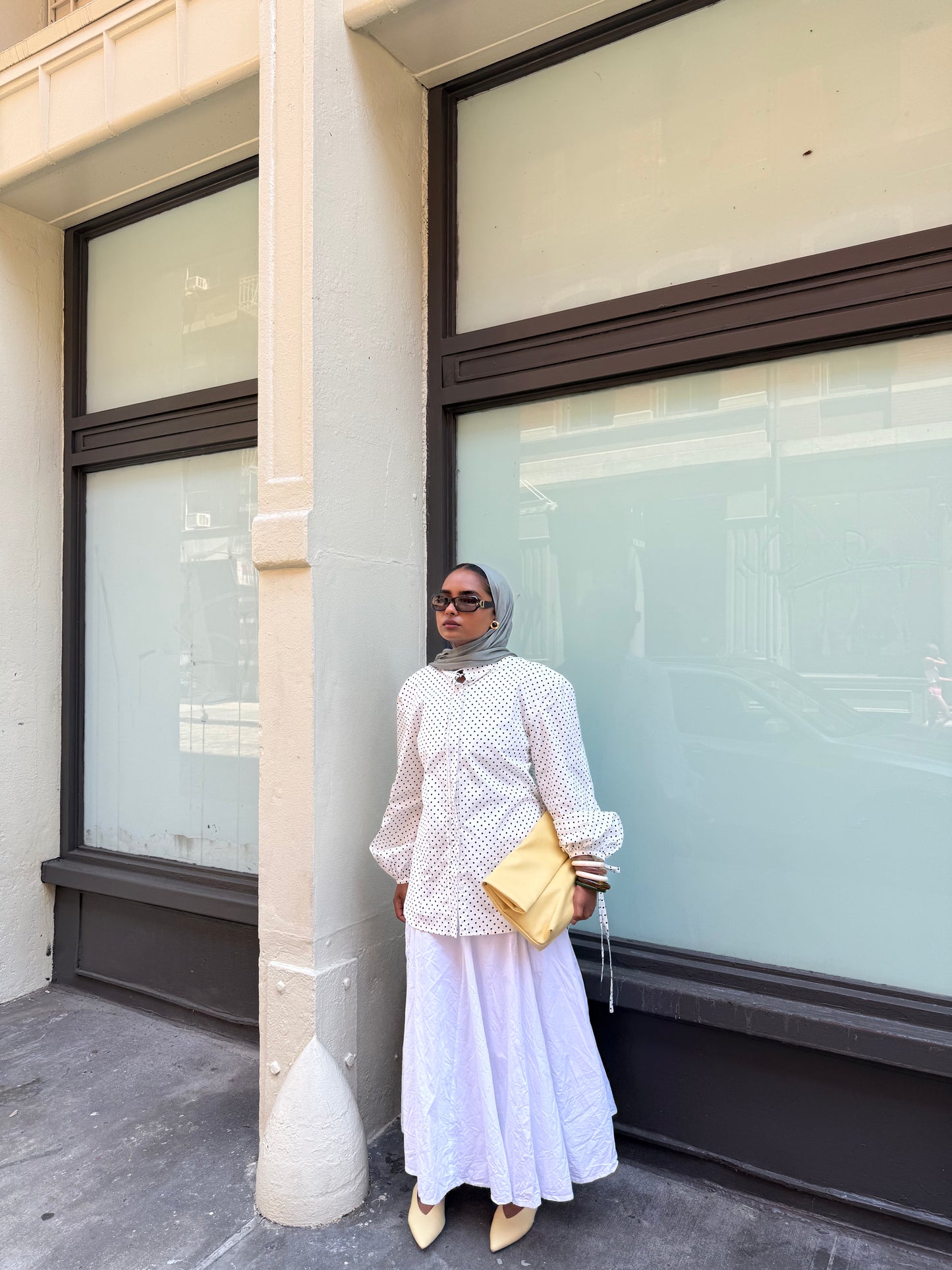 Dalia Polka Dot Blouse