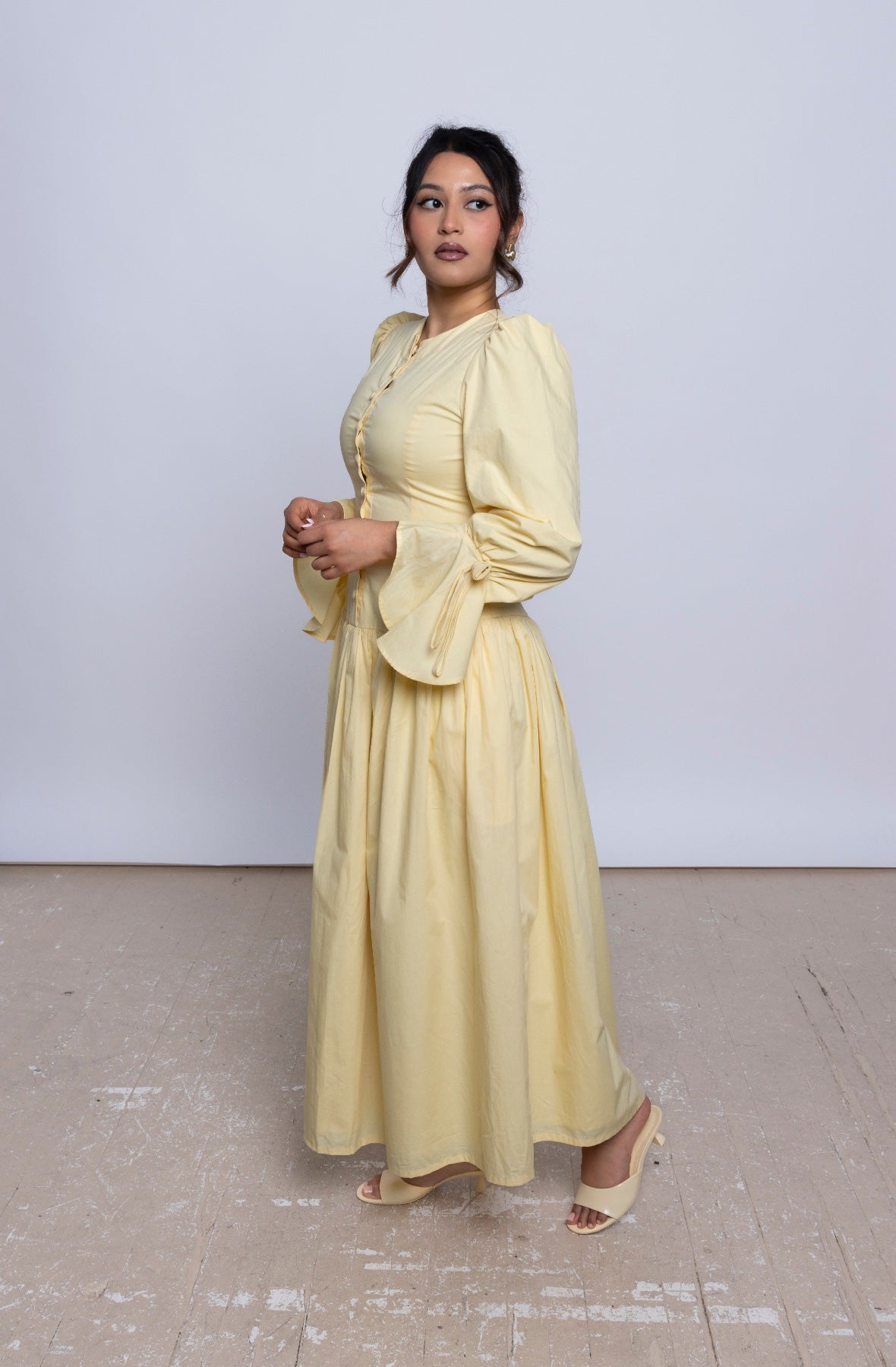DIANA MAXI DRESS– BUTTER YELLOW