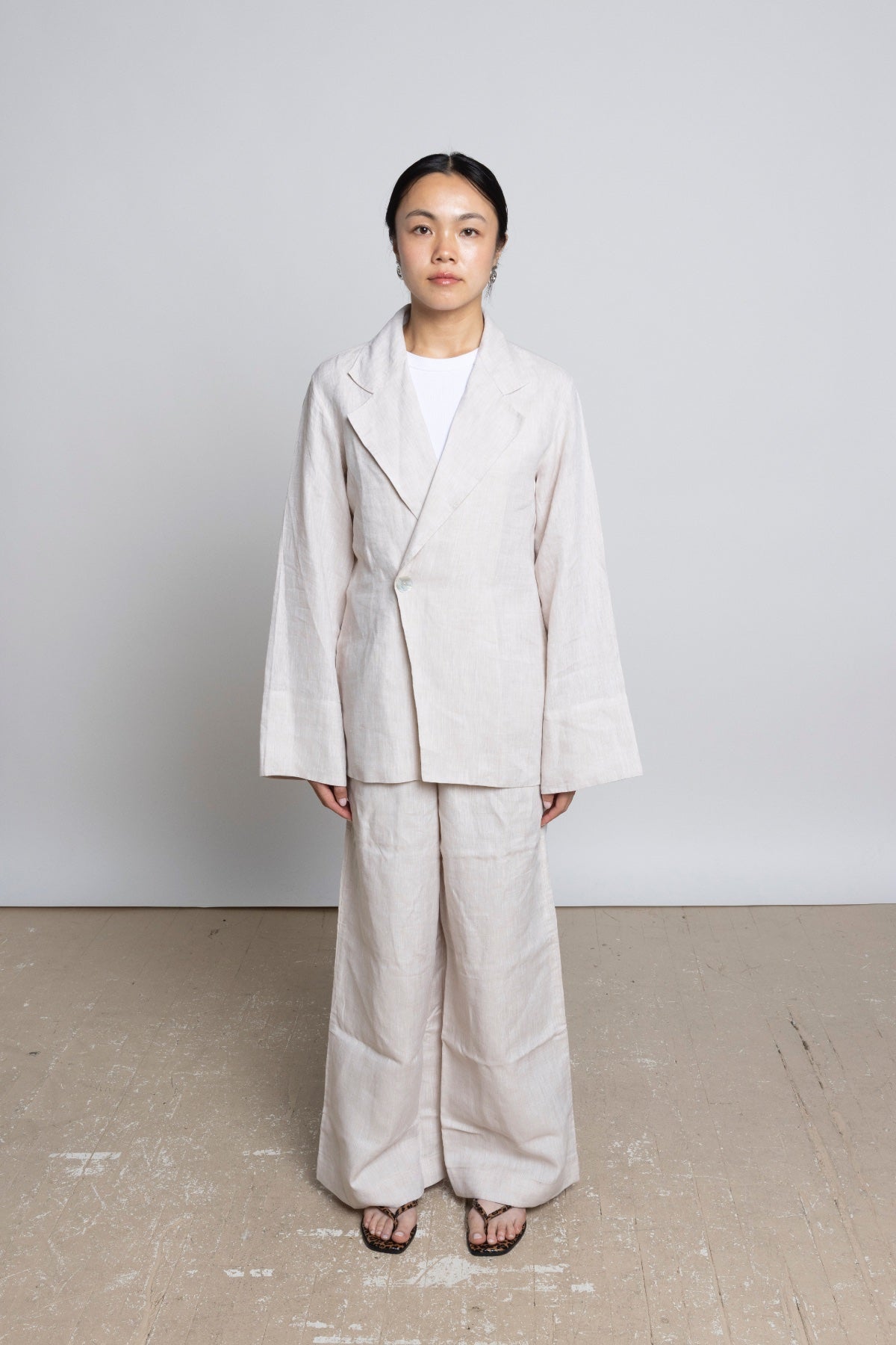 UMI LINEN RESORT SHIRT IN NATURAL