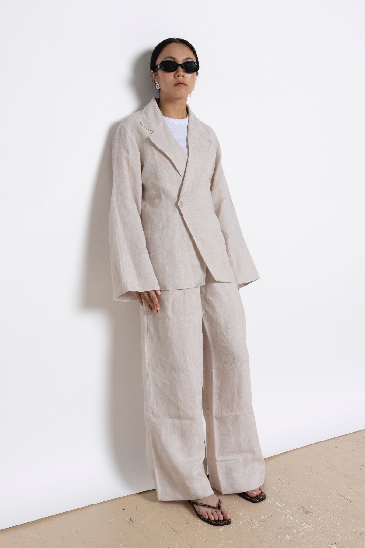 UMI LINEN RESORT SHIRT IN NATURAL
