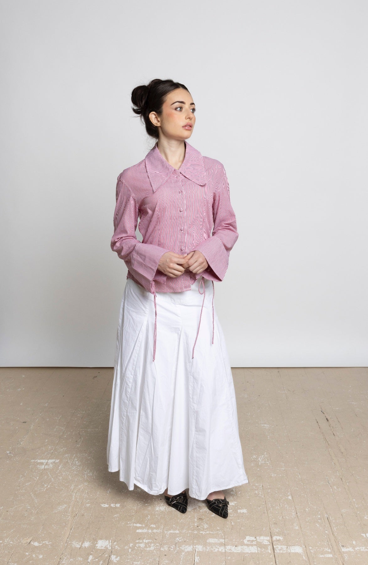 AMAL SHIRT - RED STRIPE