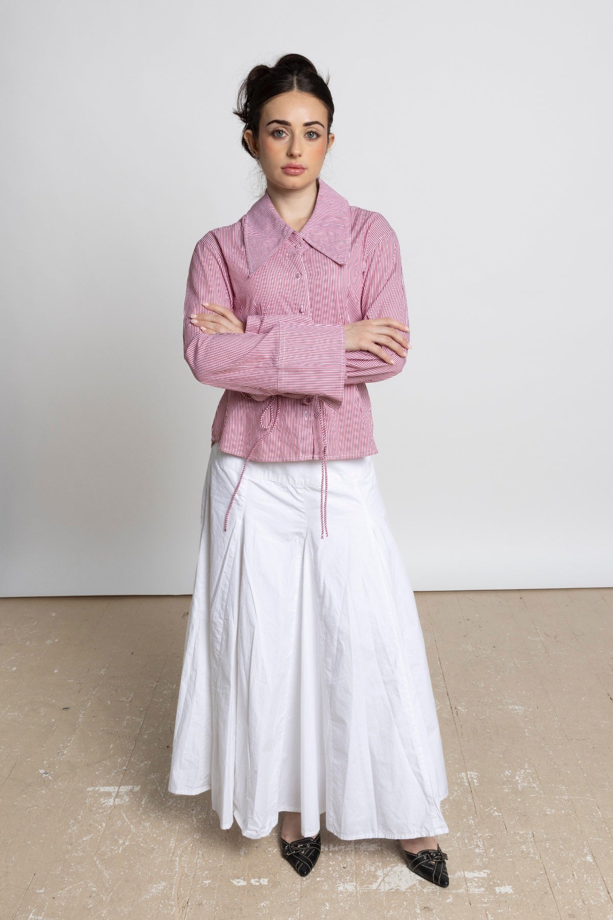 AMAL SHIRT - RED STRIPE