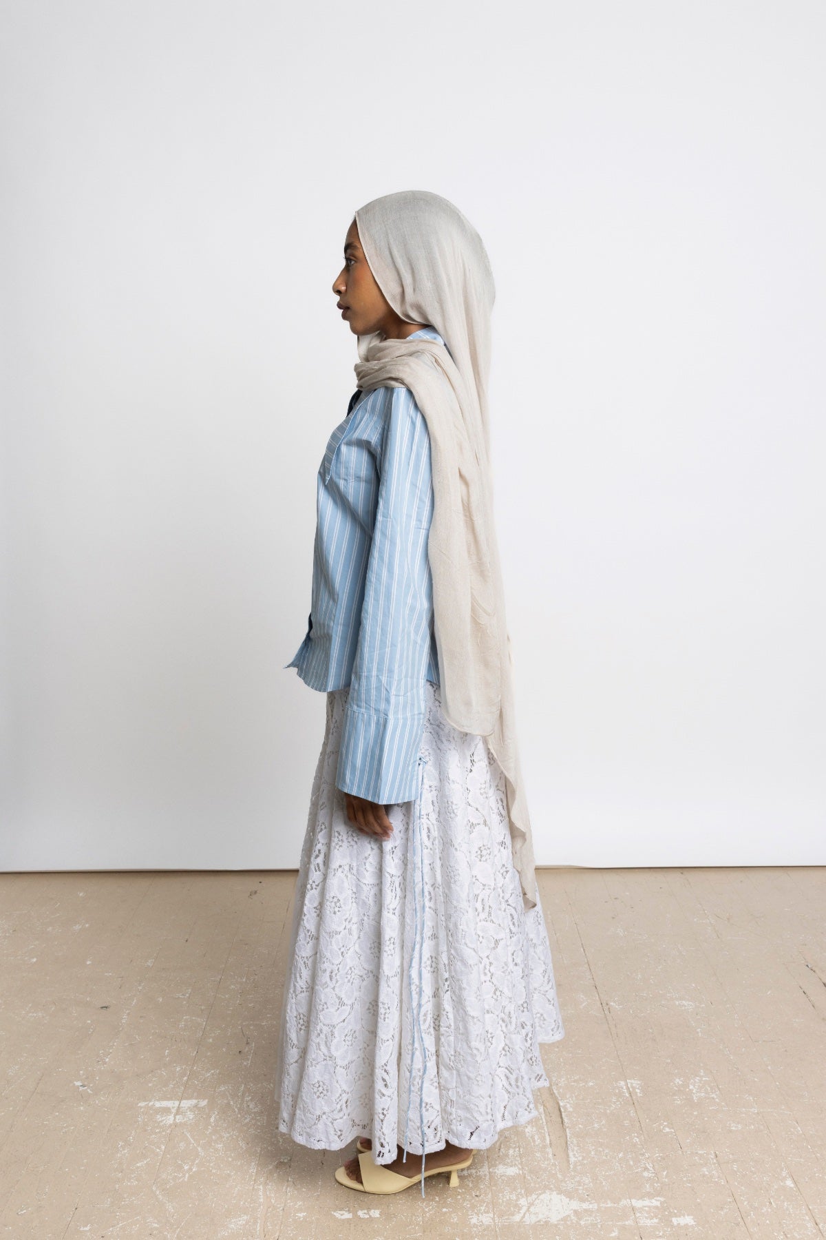 AMAL SHIRT - CLOUD STRIPE