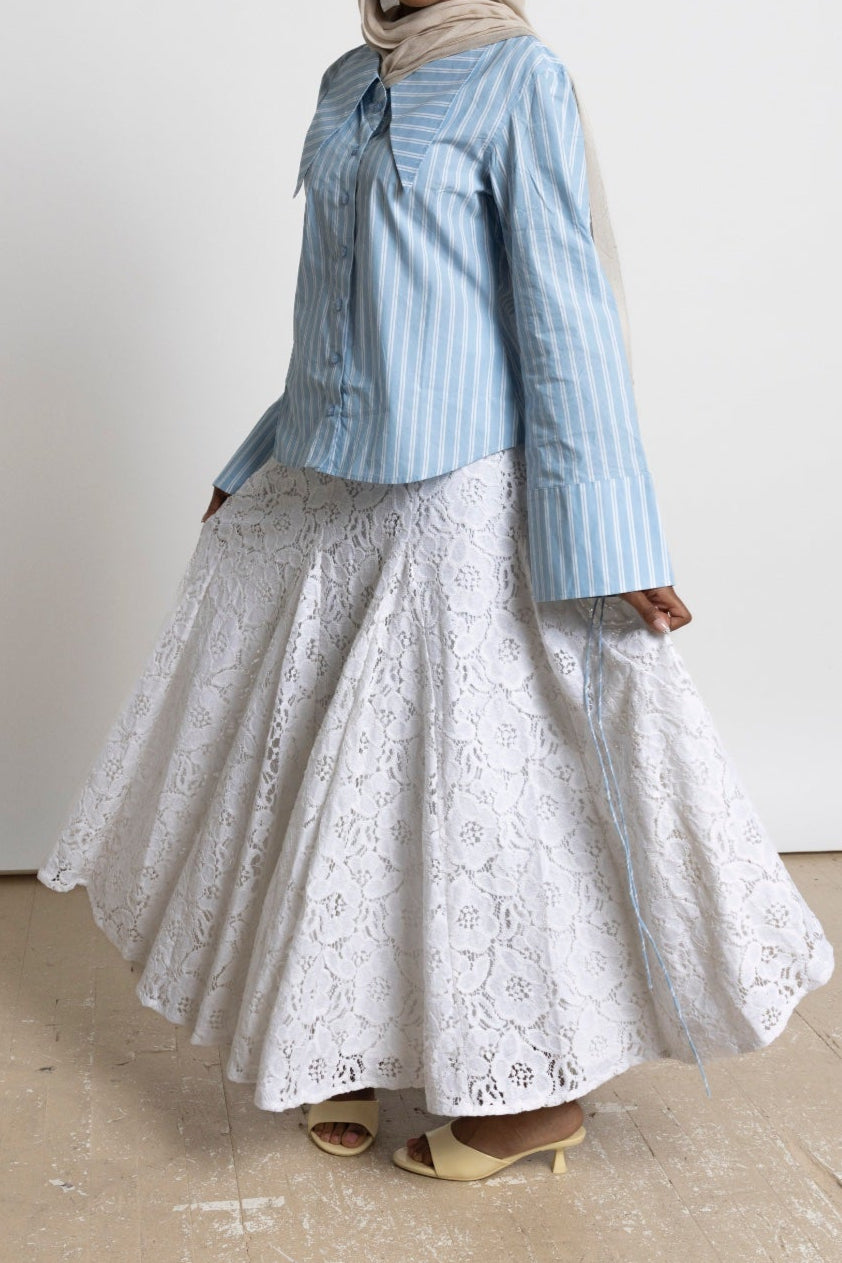 AMAL SHIRT - CLOUD STRIPE