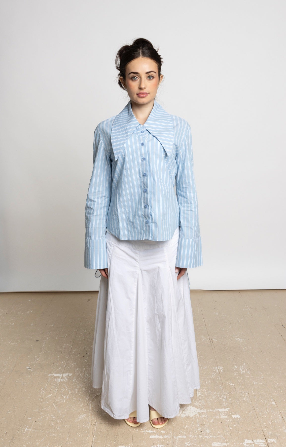 AMAL SHIRT - CLOUD STRIPE
