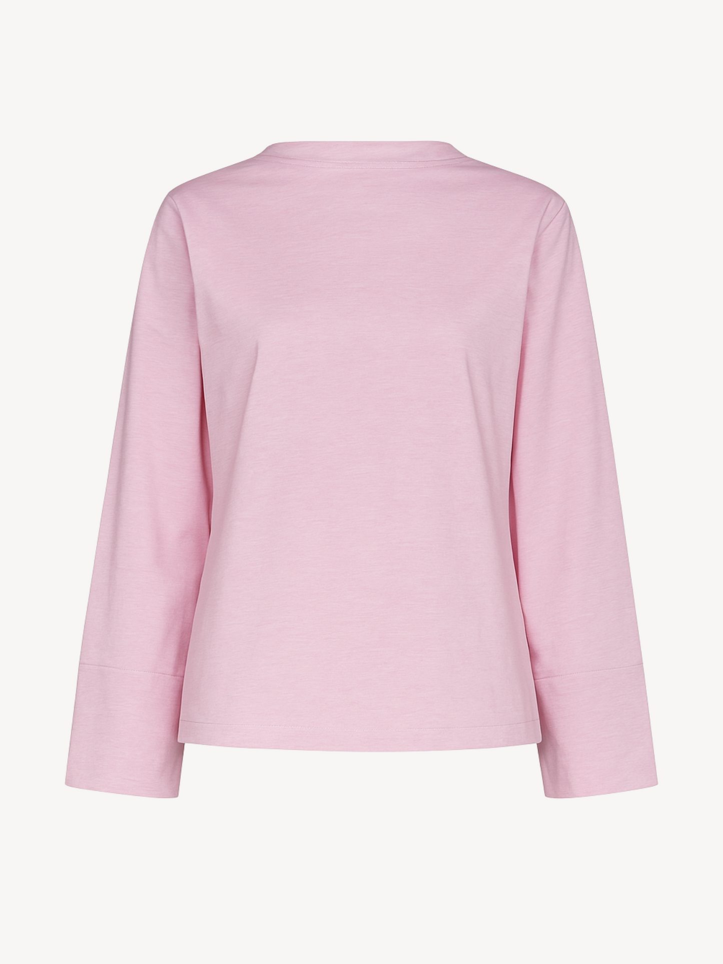 MIRA HIGH LOW OVERSIZED TOP - LIGHT PINK