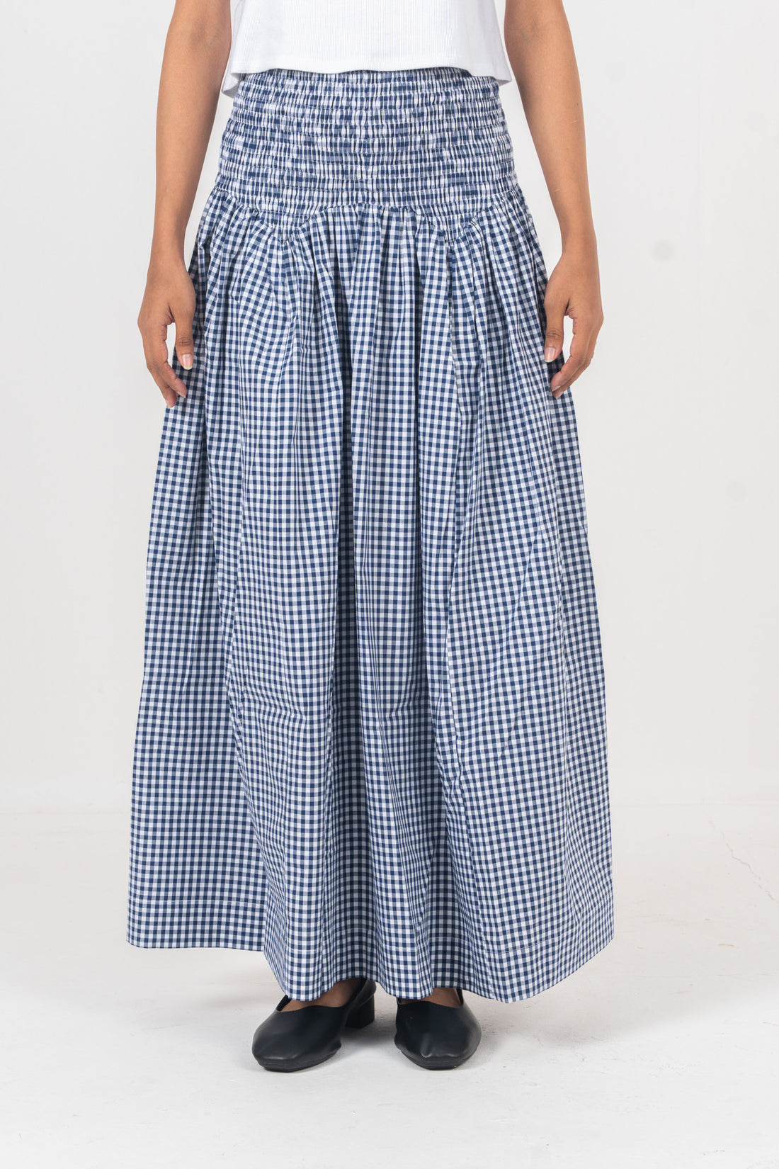 The Castella Skirt - Blue