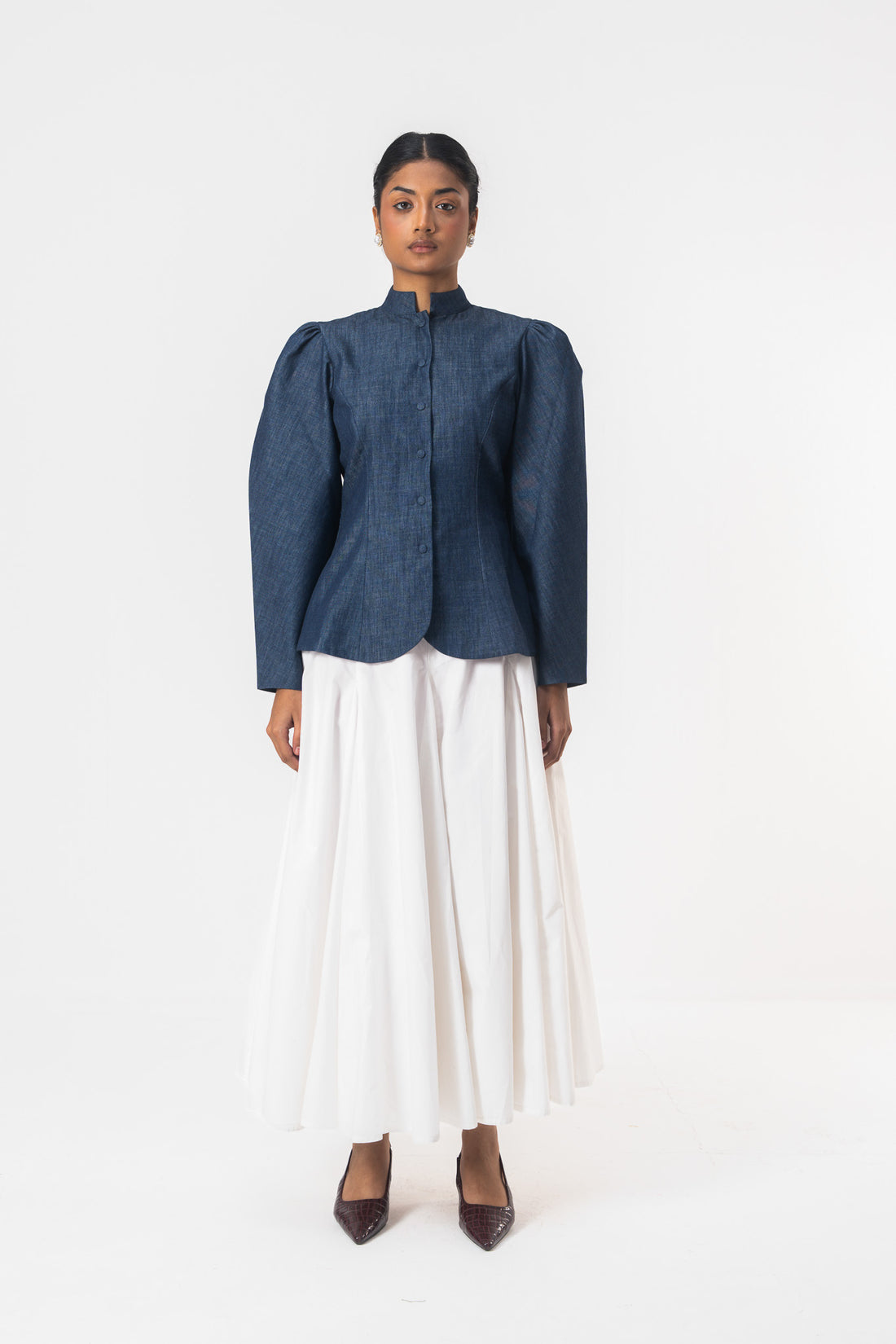 The Uptown Top - Denim