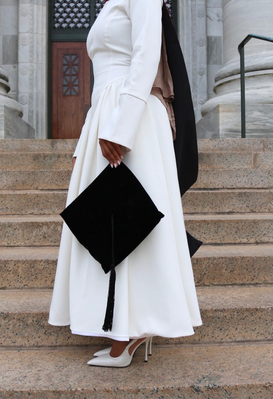 yara maxi dress Abadia White Yara Maxi Dress