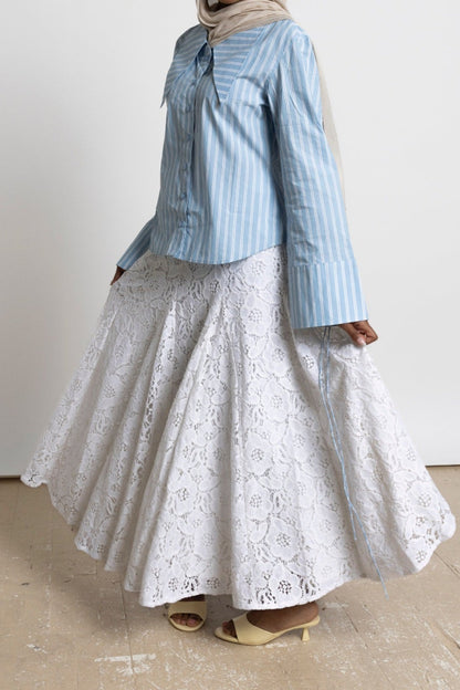 AMAL SHIRT - CLOUD STRIPE