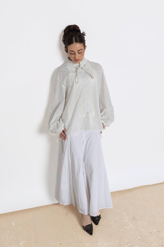 Dalia Polka Dot Blouse