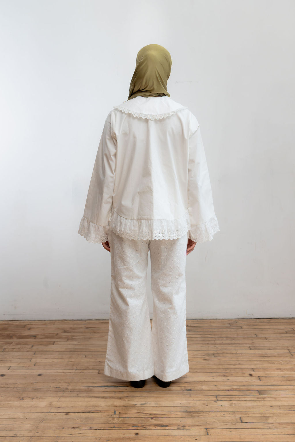 Rosa Cotton Top - White