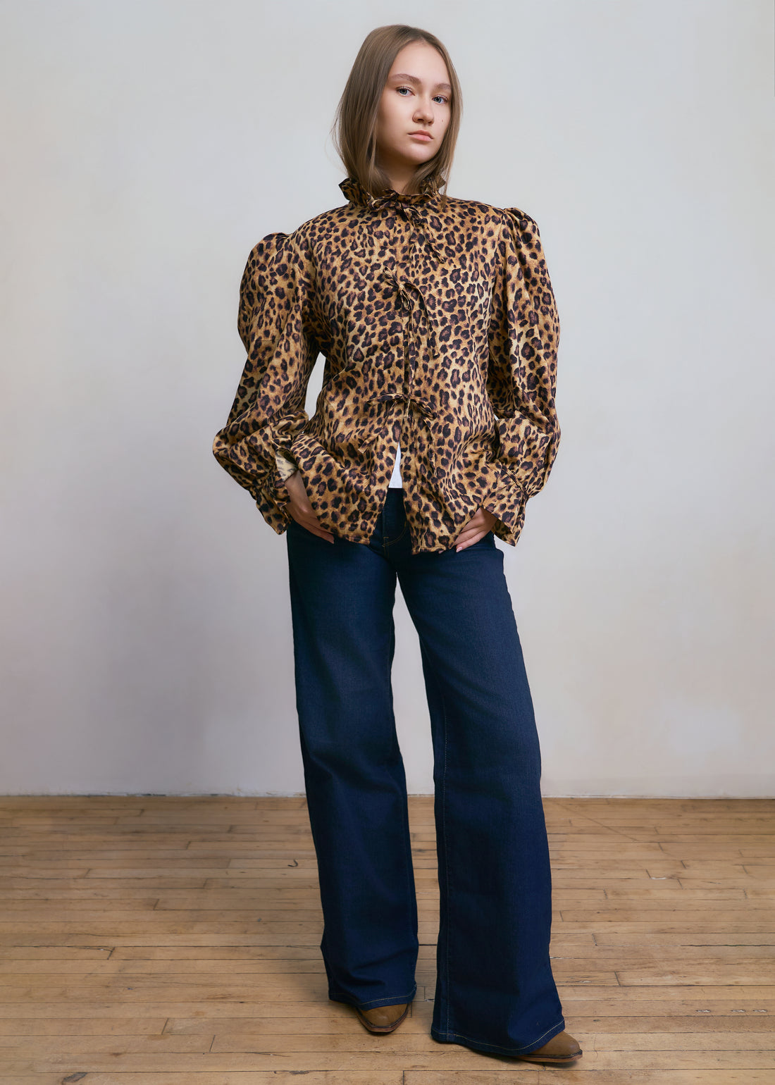 The Maison Leopard Top