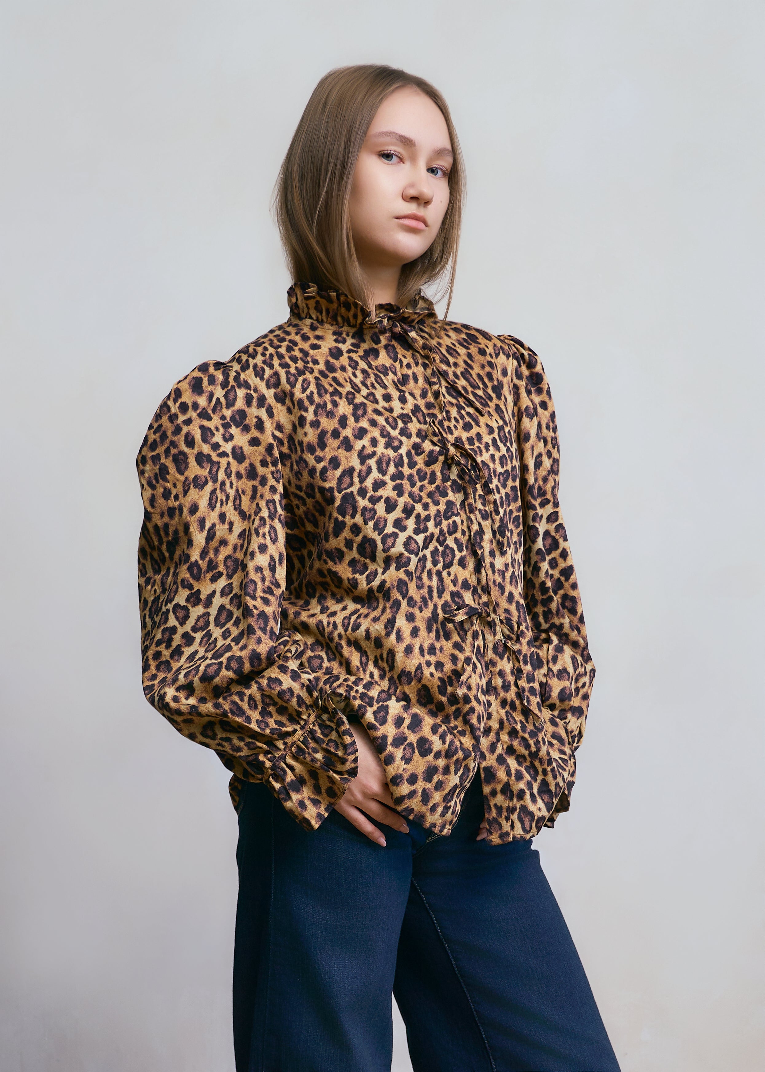 The Maison Leopard Top