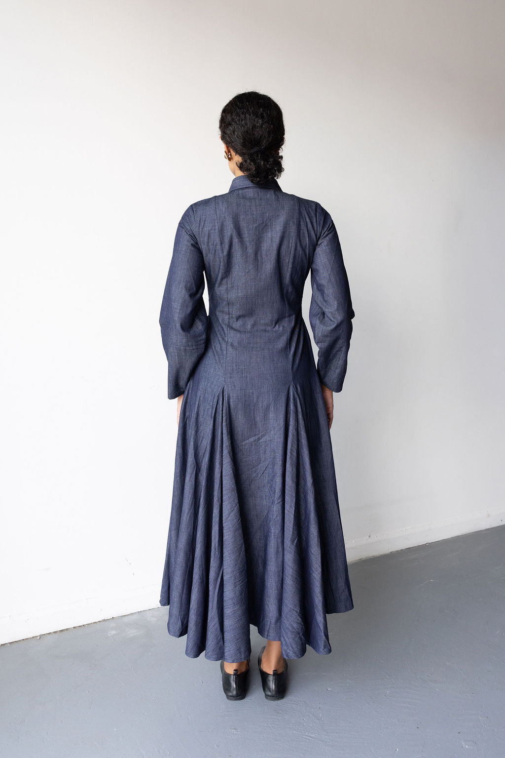 The Nîmes Dress - Denim Maxi dress